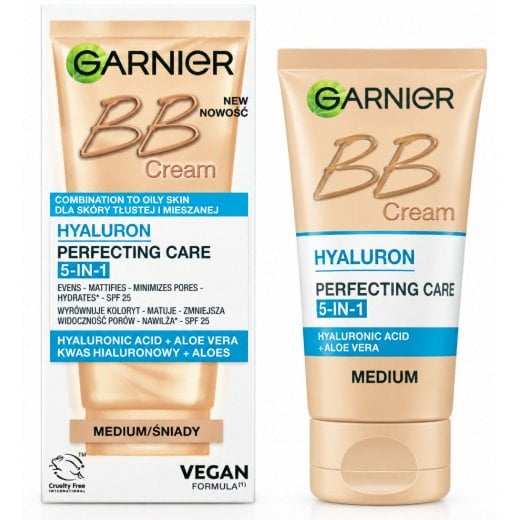 Garnier  BB Cream Hyaluron Perfecting Care 5 in 1 - Medium