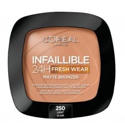 L'Oreal Infaillible 24HR Fresh Wear Matte Bronzer 9g - 250 Light