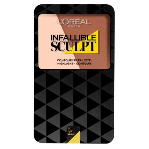 L'Oreal  Infallible Sculpt Contouring Palette - 01 Light Medium