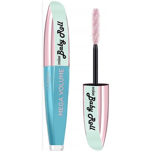 L'Oreal  Miss Baby Roll Mascara Mega Volume - Teal Blue