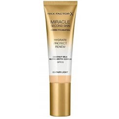 Max Factor Miracle Second Skin Hybrid Foundation - 02 Fair Light