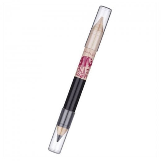 Maybelline Big Eyes Eye Pencil – Duo Stift In 02 Beige & Schwarz Für Definierte Augen