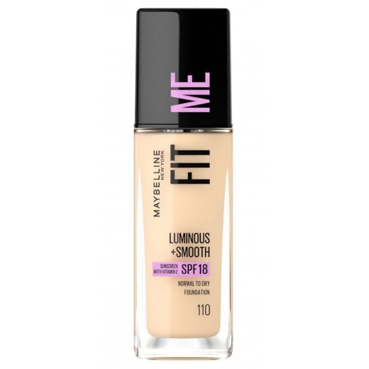 Maybelline  Fit Me Liquid Foundation - 110 Porcelain