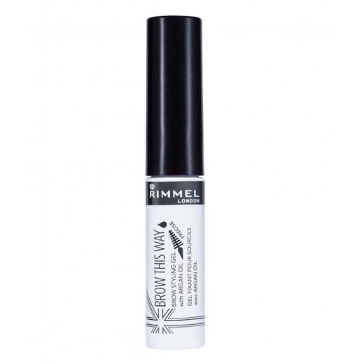 Rimmel  Brow This Way Brow Styling Gel - 004 Clear (with Argan Oil)