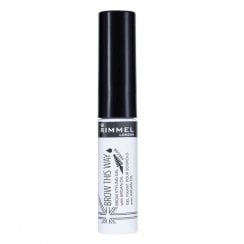 Rimmel Brow This Way Brow Styling Gel - 004 Clear (with Argan Oil)