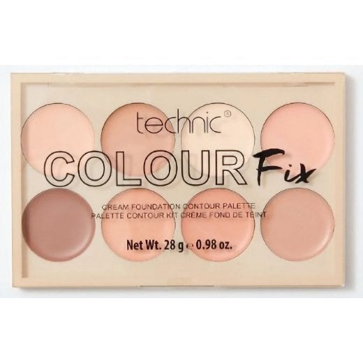 Technic  Colour Fix Cream Foundation Contour Palette