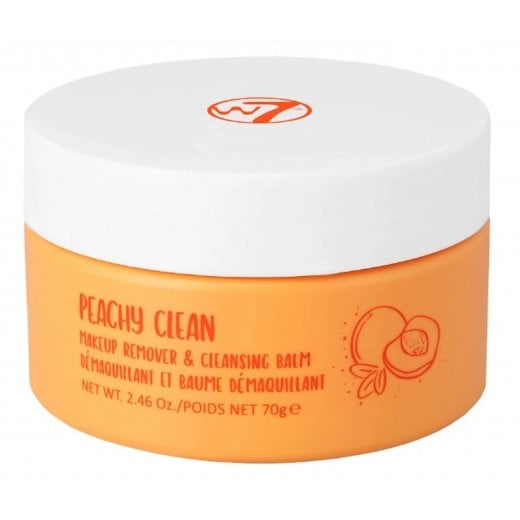 W7  Peachy Clean Makeup Remover & Cleansing Balm 70g
